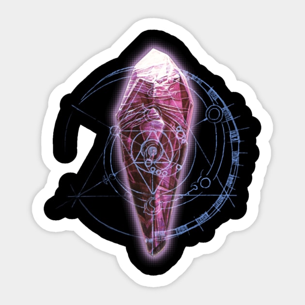 Dark Crystal Of Truth Symbol Sticker by Bevatron